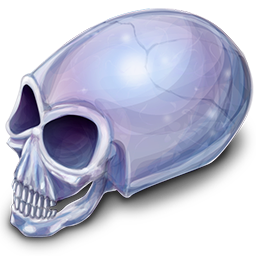 Crystal Skull Icon Free Download As Png And Ico Icon Easy