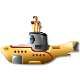 yellow submarine icon free download