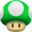 Mushroom 1UP Icon Free Download as PNG and ICO, Icon Easy