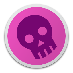 Skull Magenta Icon Free Download As Png And Ico Icon Easy